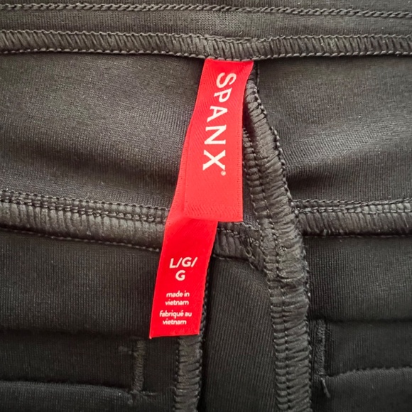 SPANX pbp Hi Rise Flare Pants in Classic Black - NWT! - L - Picture 8 of 13